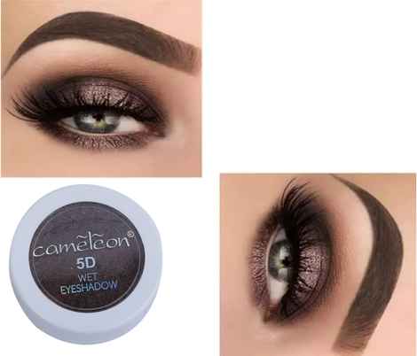 Buy Cameleon 5D Wet Eyeshadow, 120 Brunette Brown - Purplle