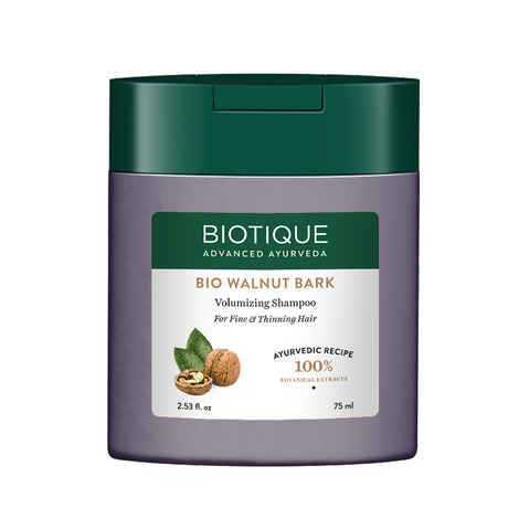 Biotique Bio Walnut Bark Volumizing Shampoo (75 ml)