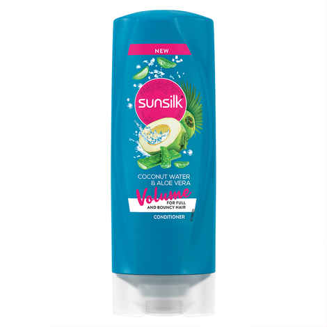 Buy Sunsilk Coconut and Aloe Vera Volume Hair Conditioner, (80 ml) - Purplle