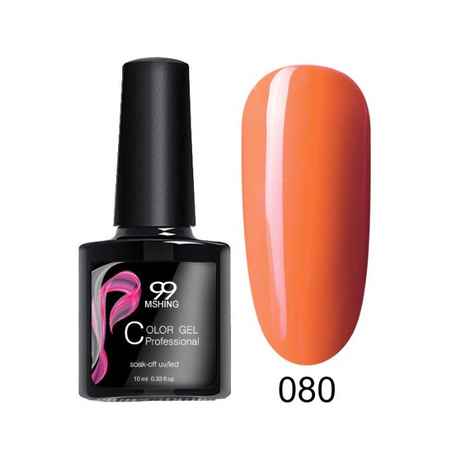 Buy Mshing 99 UV Gel Nail Polish LED Lamp Gel Lacquer Gel Polish Pure Colors Semi Permanent Gel Varnish Nail Primer Nailpolish Nail Gel (M99_80) (8 ml) - Purplle