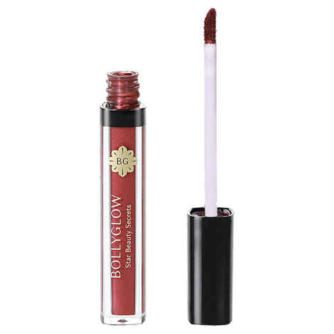Buy Bollyglow Rose All Day Metallic Waterproof Liquid Lipstick - Purplle