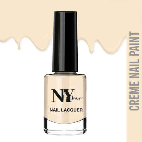 Buy NY Bae Creme Nail Enamel - Pan Cake 3 (6 ml) | Nude | Smooth Creamy Finish | Rich Colour Payoff | Chip Resistant | Quick Drying | One Swipe Application | Vegan | Cruelty & Lead Free | Non-Toxic - Purplle