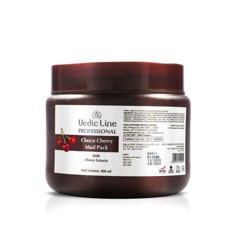Buy Vedicline Choco Cherry Mud Pack (400 ml) - Purplle