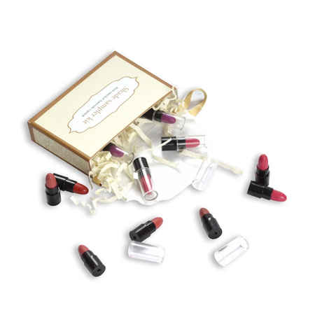 Buy Just herbs Herb Enriched Ayurvedic Lipstick Shade Sampler Kit - Purplle