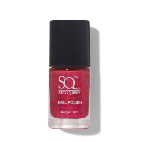 Buy Stay Quirky Nail Polish, Frosty Finish, Pink, Romance - Sensational 14 (6 ml) - Purplle