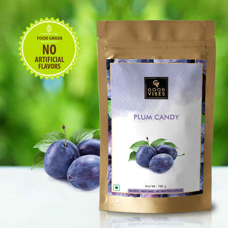 Buy Good Vibes Candy - Plum (100 g) - Purplle