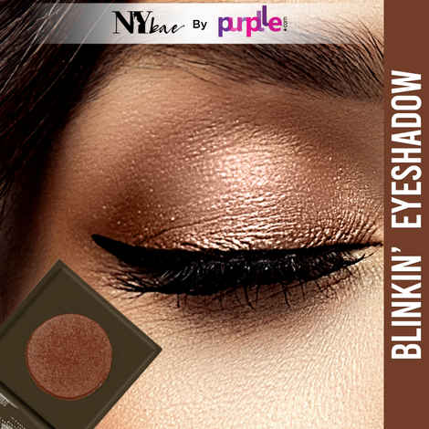 Buy NY Bae Blinkin' Eyeshadow - Manhattan 5 (1.2 g) | Brown | Shimmer Finish | High Colour Payoff | Long lasting | Lightweight - Purplle