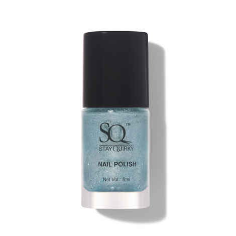 Stay Quirky Nail Polish, Blue, Metallic Lust - Sky Blue Love Makin' 23 (6 ml)