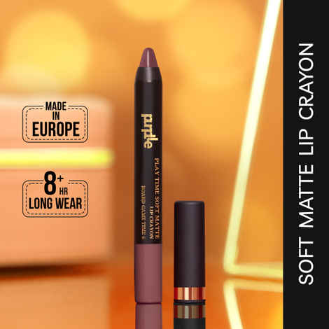 Buy Purplle Lip Crayon, Soft Matte with Jojoba Oil, Nude - Board Game Time 6 (3 g) - Purplle