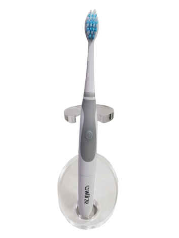 Buy Wurze 1902 Sonic Action Toothbrush for Healthy Gums, Clean Teeth & Efficient Plaque Removal – 22,000 strokes per minute - Battery Powered (Not Included) with 2 Replacement Brush Heads - Purplle