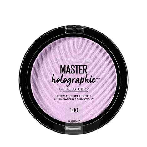 Buy Maybelline New York Face Studio Master Holographic Prismatic Highlighter - Purple 100 (6.7 g) - Purplle