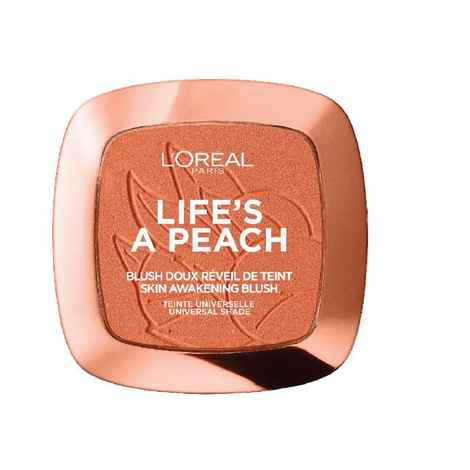 Buy L'Oreal Paris Life's A Peach Skin Awakening Blush - Peach Addict (9 g) - Purplle