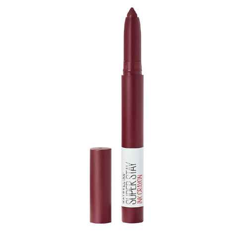 Buy Maybelline New York Super Stay Crayon Lipstick, 65 Settle for More (1.2g) - Purplle