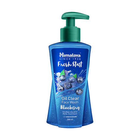 Buy Himalaya Fresh Start Oil Clear Blueberry Face Wash (200 ml) - Purplle