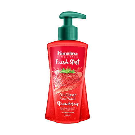 Buy Himalaya Fresh Start Oil Clear Strawberry Face Wash (200 ml) - Purplle