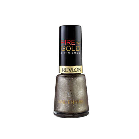 Buy Revlon Fire n Gold Nail Enamel - Gold Grains (8 ml) - Purplle