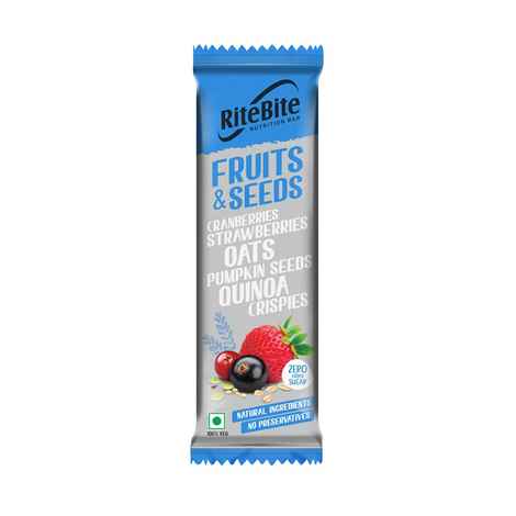 Buy Rite Bite Fruit & Seeds Bar - Pack of 6 ( 35 g) - Purplle