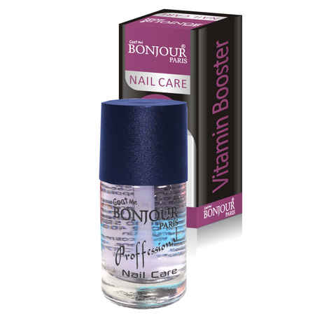 Bonjour Paris Coat Me Nail Polish Nail Care Transparent Vitamin Booster (9 ml)