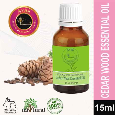 Buy Avnii Organics Pure Cedarwood Essential oil For Skincare and Beauty Skin (15 ml) - Purplle