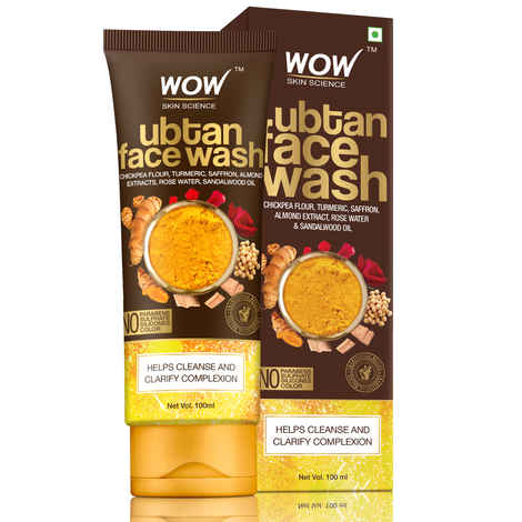 Buy WOW Skin Science Ubtan Face Wash (100 ml) - Purplle
