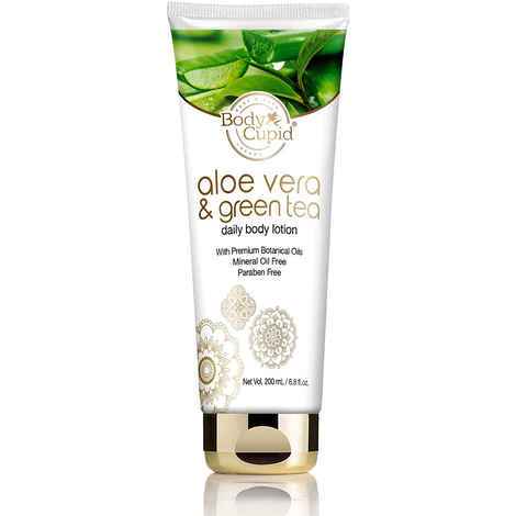 Buy Body Cupid Aloe Vera and Green Tea Hand & Body Lotion Tube (200 ml) - Purplle