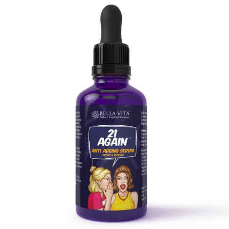 Buy Bella Vita Organic 21 Again Anti Ageing Face Serum For Men & Women (30 ml) - Purplle