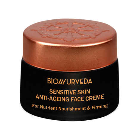 Buy BIOAYURVEDA Sensitive Skin Anti-Aging face Cream for Sensitive skin to fight Wrinkles, Fine Lines, Dark Spots (40 g) - Purplle