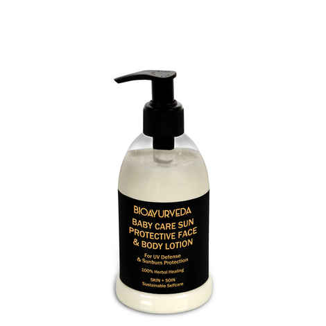 BIOAYURVEDA Baby Care Sun Protective Face & Body Lotion (275 g)