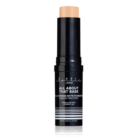 Buy Lottie London All About That Base- Full Coverage Matte Foundation Stick Light Beige (9 g) - Purplle