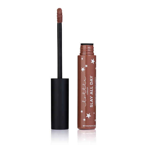 Buy Lottie London Slay All Day- Longwear Matte Liquid Lipstick Hey Bae (6 ml) - Purplle