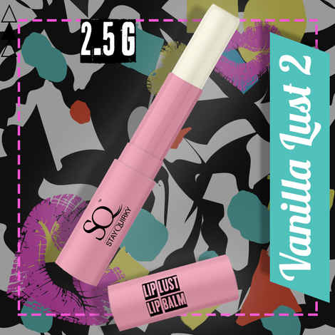Buy Stay Quirky Lip Lust Lip Balm - Vanilla Lust 2 (2.5 g) - Purplle