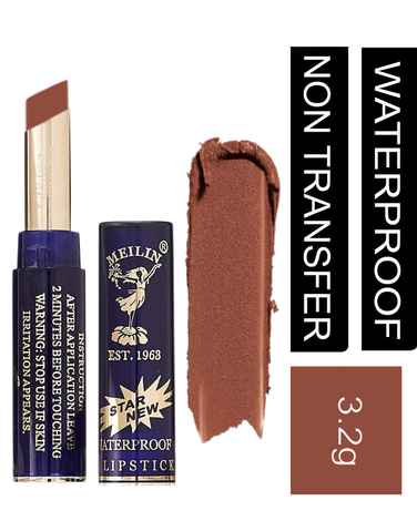Buy Meilin Non Transfer Waterproof Matte Lipstick, 811 Nutmeg - Purplle
