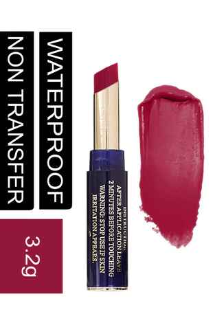 Buy Meilin Non Transfer Waterproof Matte Lipstick, 827 Icy Purple - Purplle