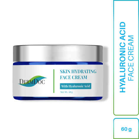 DermDoc Skin Hydrating Face Cream with Hyaluronic Acid (60 g)