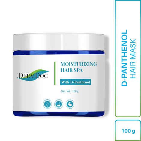 Buy DermDoc Moisturizing Hair Spa with D-Panthenol (100 g) - Purplle