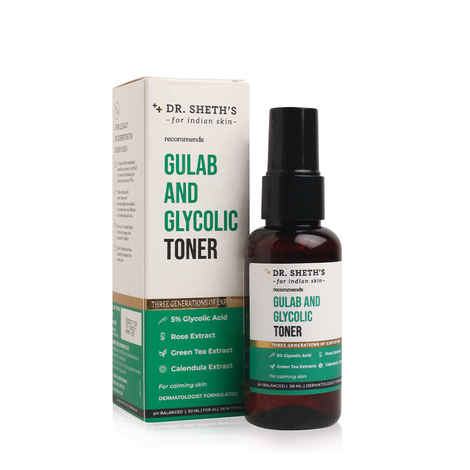 Buy Dr. Sheth's Gulab & Glycolic Toner (50 ml) - Purplle