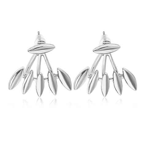 Buy Femnmas Silver Leaf Ear jacket - Purplle