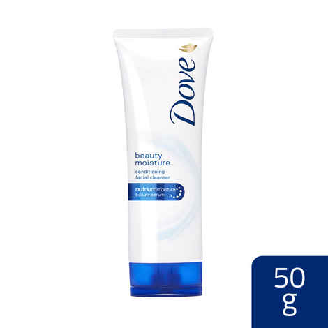 Buy Dove Beauty Moisture Face Wash (50 g) - Purplle