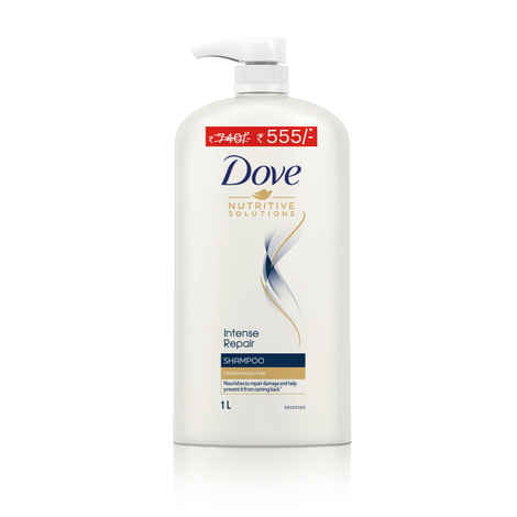 Buy Dove Intense Repair Shampoo (1 Ltr) - Purplle