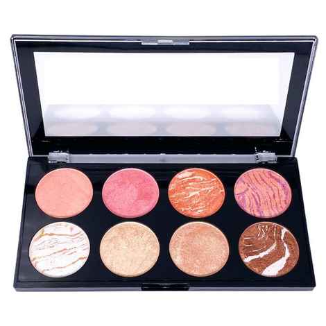 Buy Cameleon Pro HD Blusher & Highlighter & Contour Palette 03 - Purplle