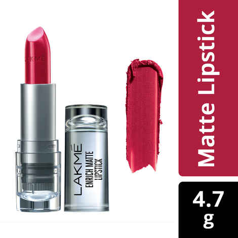 Buy Lakme Enrich Matte Lipstick - Shade RM16 (4.7 g) - Purplle