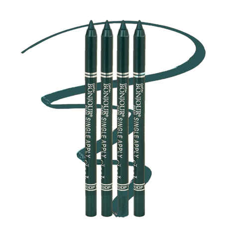 Buy Bonjour Paris Metallic Eye Pencil cum Eye Shadow - Waterproof Green, Pack of 4 EPB05-GG-PACK OF 4 - Purplle