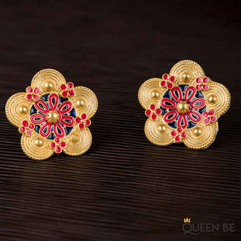 Buy Queen Be Petal Power Earrings - Purplle