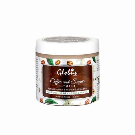Buy Globus Naturals Detoxifying Coffee and Sugar Scrub (100 g) - Purplle