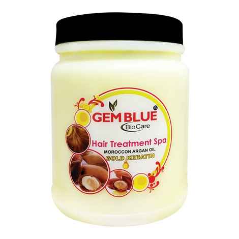Buy Gemblue Biocare Hair Treatment spa Gold Keratin-1000ml - Purplle
