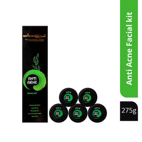Buy Gemblue Biocare Anti Acne Facial Kit - Purplle