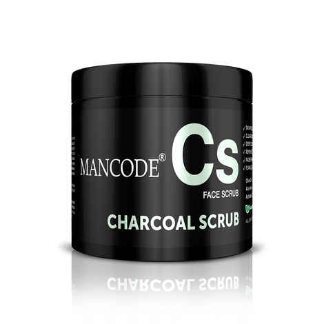 Buy Mancode Charcoal Scrub (100 g) - Purplle