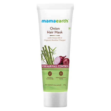 Buy Mamaearth Onion Hair Mask (25 g) - Purplle