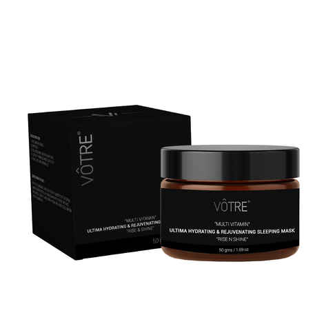 Votre Ultima Hydrating & Rejuvenating Sleeping Mask “Rise N Shine” “Multi Vitamin” (50 gm)