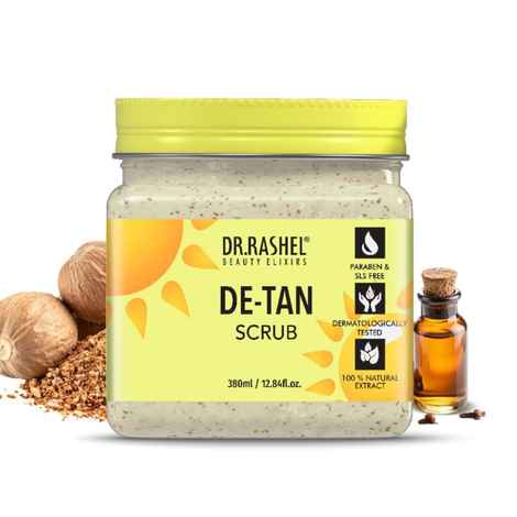 Buy Dr.Rashel Anti-Tanning De-Tan Face and Body Scrub For All Skin Types (380 ml) - Purplle